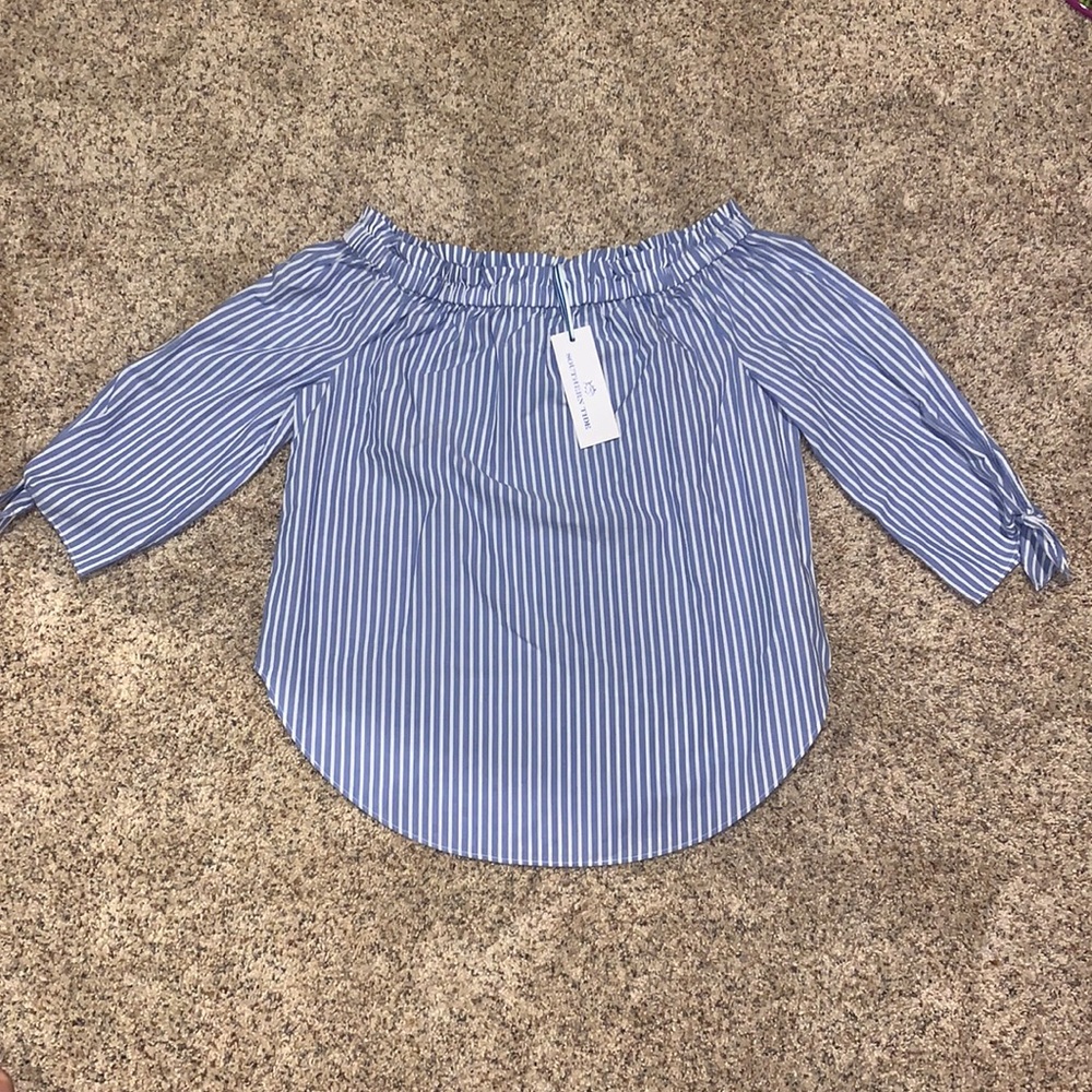 Women’s off the shoulder southern tide top size S